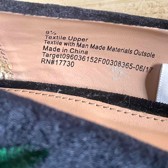 a new day Floral Black Heels, Size 10 Women’s - Picture 5 of 7